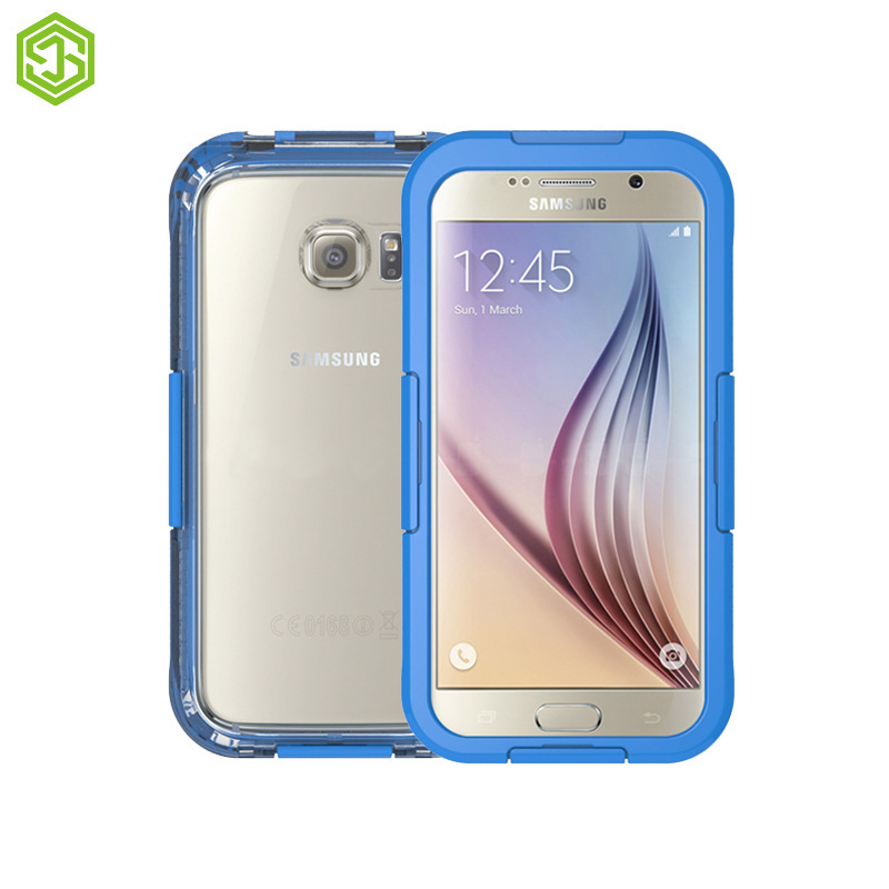 适用于三星s6edge防水手机壳ip68级透明触屏s6潜水保护壳通用防摔