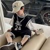 男童篮球服套装夏季2023新款宽松炸街儿童夏装痞帅男宝运动两件套|ru 男童篮球服套装夏季2023新款宽松炸街儿童夏装痞帅男宝运动两件套|ru