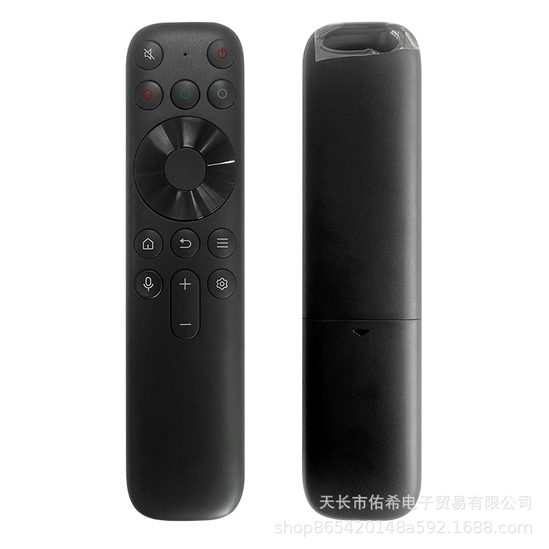 适用于雷鸟tcl电视语音遥控器rc801 jcb1通b2 75j7e 55/65/75v69e