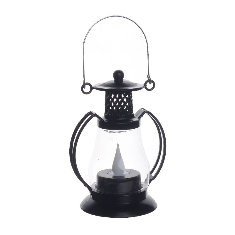 LED Electronic Candle Retro Portable Small Oil Lamp