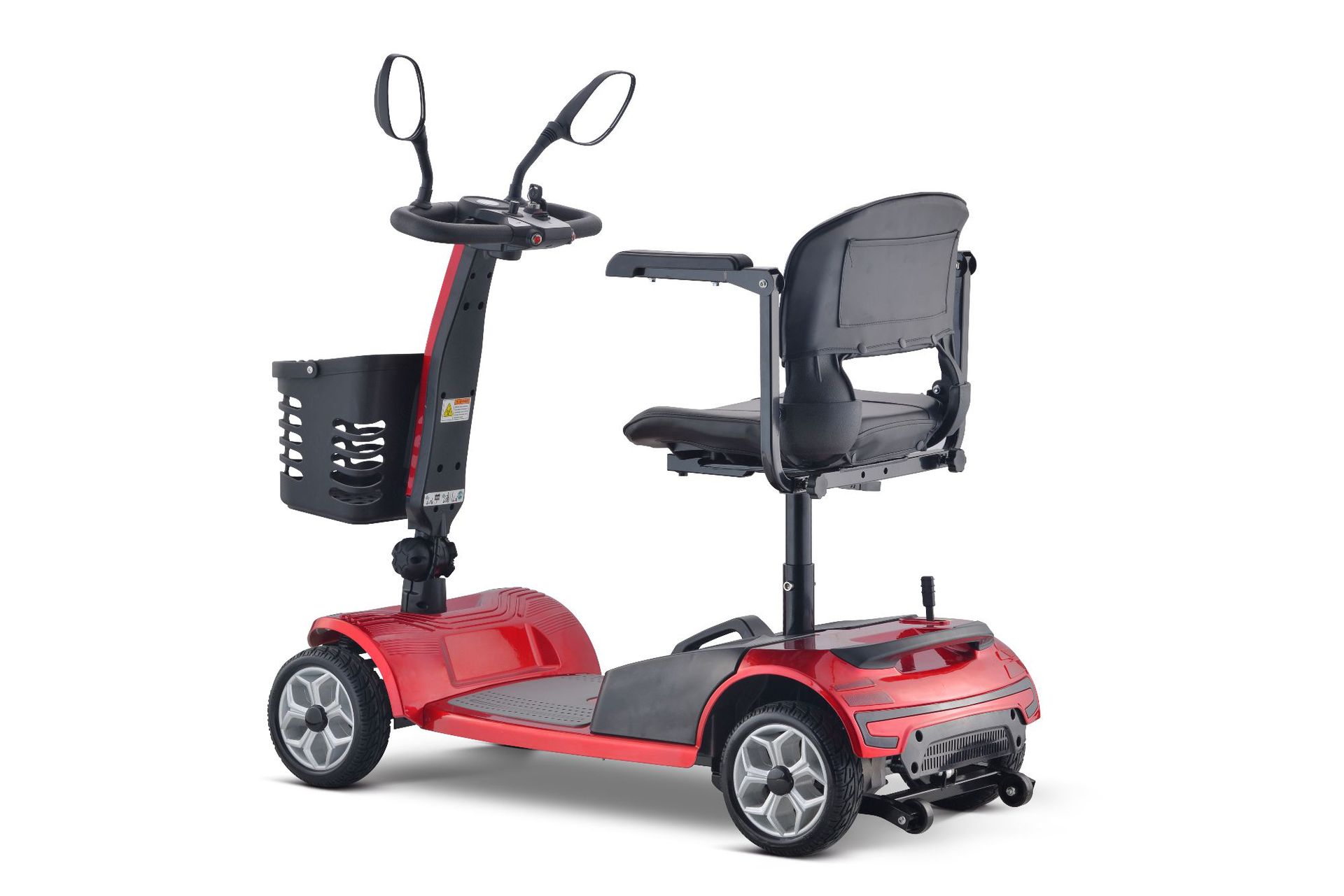 易乐家用老年低速四轮电动车代步迷你大轮电动车安全刹车电动车代