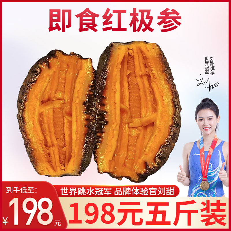 红极参即食海参冰岛加拿大海参5斤装非刺参大连参-阿里巴巴