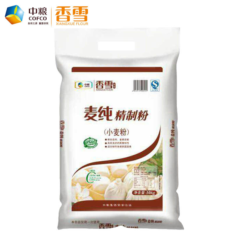 香雪麦纯精制小麦粉5kg 家用通用面粉 中粮出品-阿里巴巴