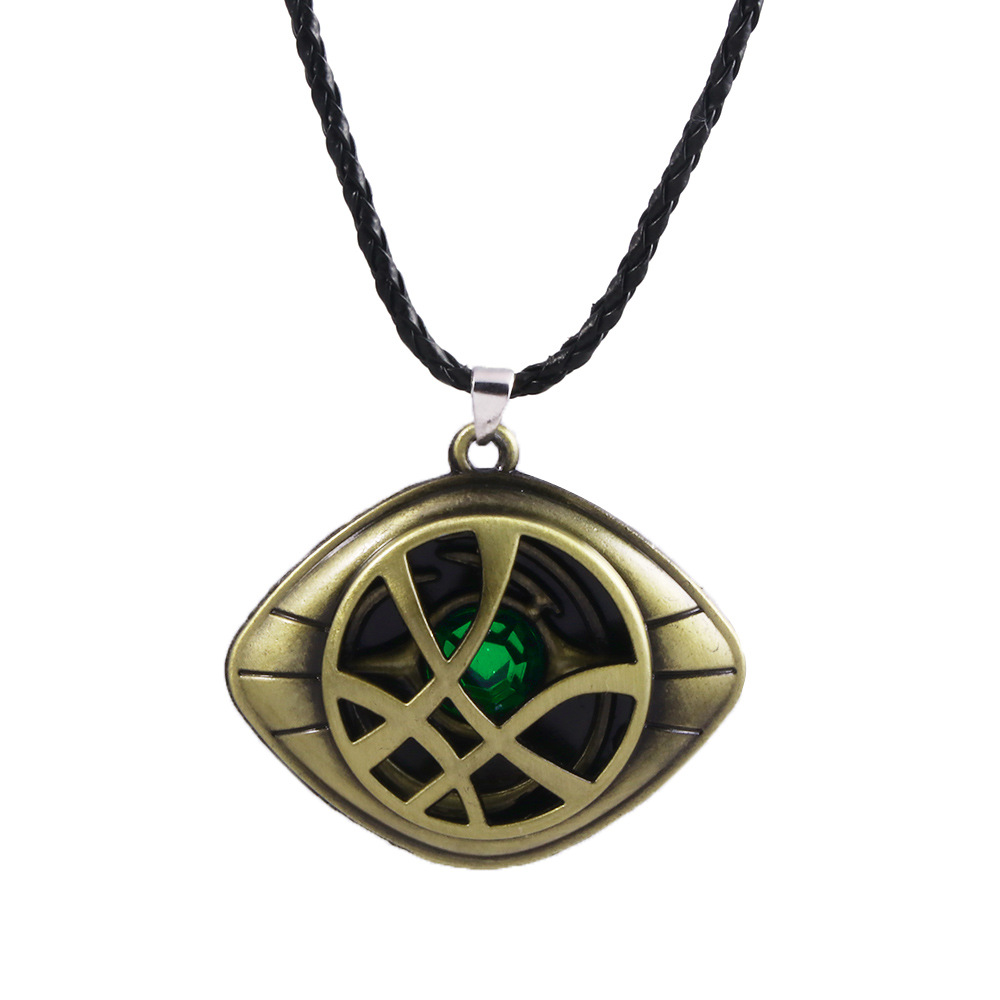 复仇者联盟周边 奇异博士 阿戈摩托之眼时间宝石 钥匙扣项链吊坠