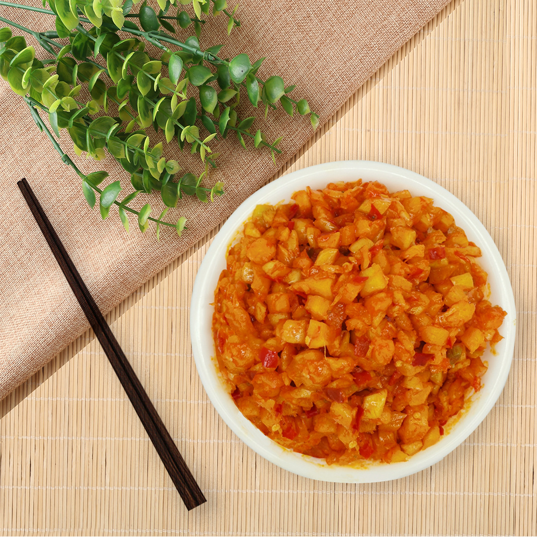 螺蛳粉配料红油萝卜丁商用咸菜下饭菜热干面专用早餐剁椒萝卜干红