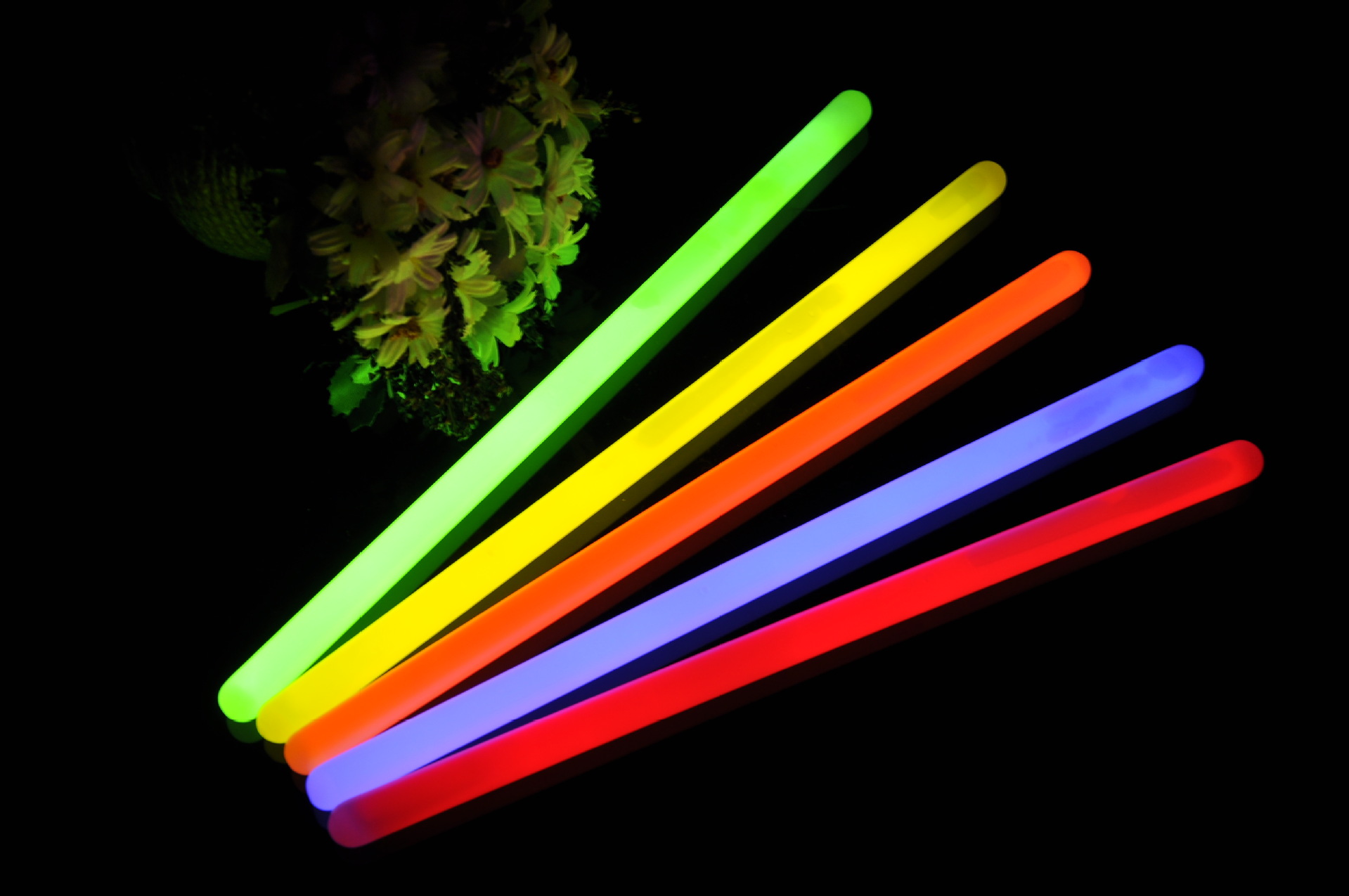 大号荧光棒发光打鼓棒夜光棒应急救援应援棒演唱会户外照明大