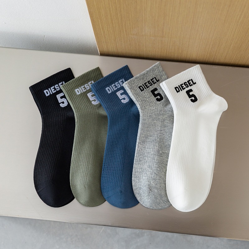 黑袜子男士夏款短袜薄棉白运动船袜短腰潮流百搭低腰短款低帮浅口