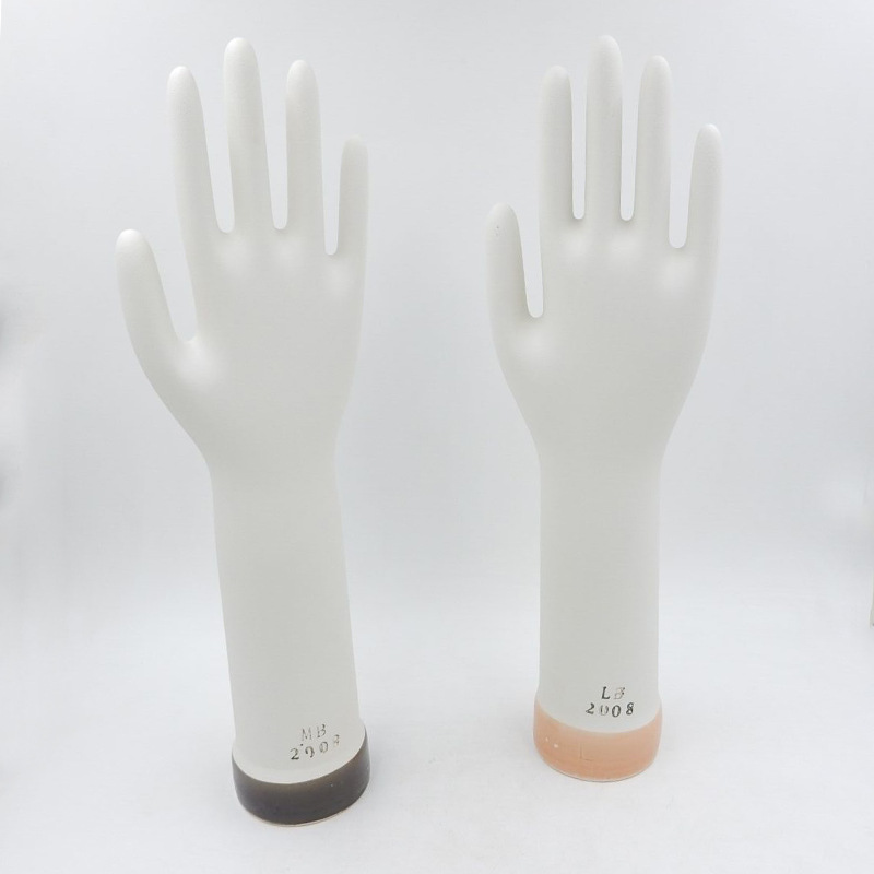 工厂定制陶瓷手模 丁腈手套手模 工业用陶瓷手套模具