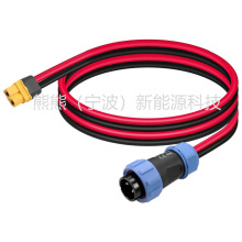 XT60连接器电缆连接线10AWG SP21 IP68防水航空公头转 XT60电源线