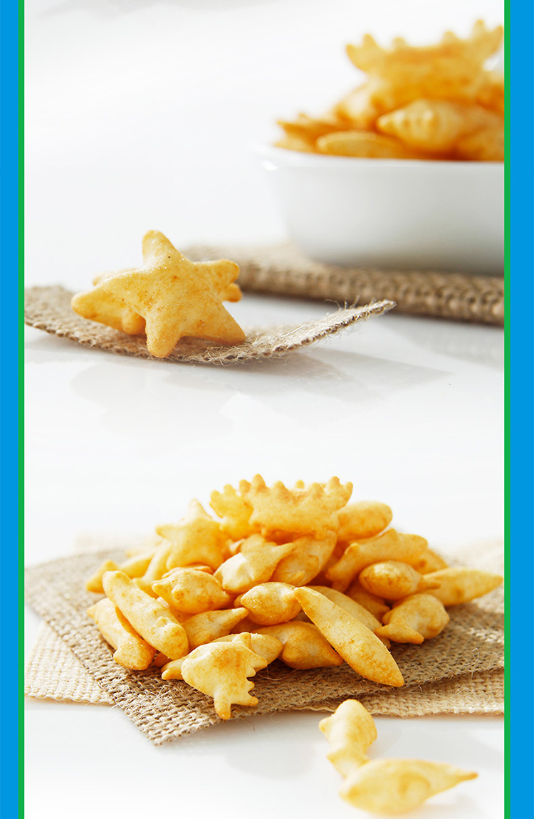 好丽友好多鱼鲜香33g/盒休闲膨化零食办公办公室出游薯片食品小吃