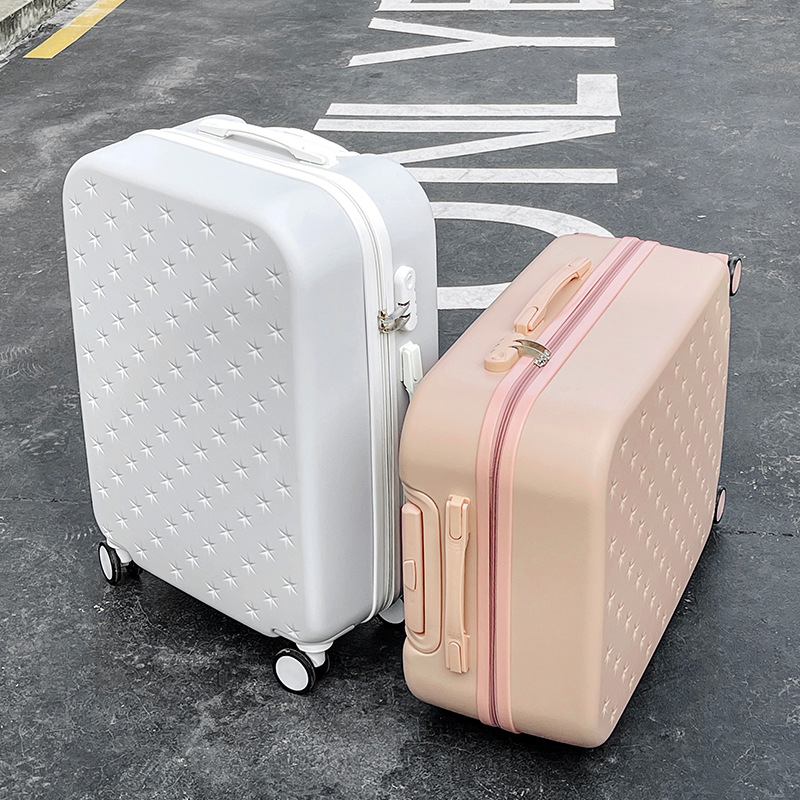 Small Luggage Men's and Women's Same Lightweight Boarding Trolley Case Universal Silent Wheel Student Password Travel Suitcase 24