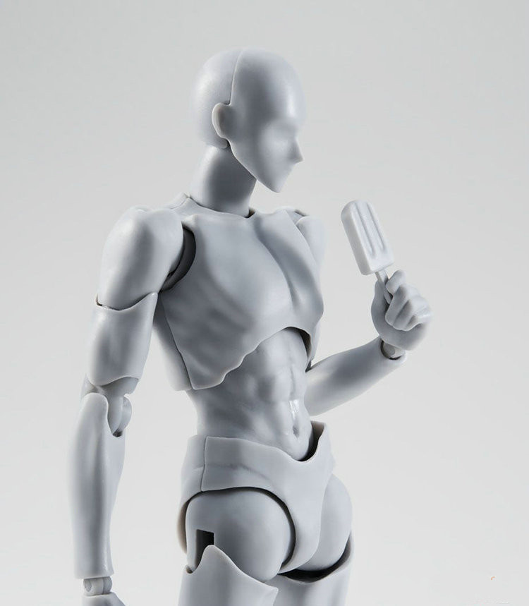 素体2.0灰色 肤色绘画道具dx版宝井理人可动手办模型矢吹健太郎