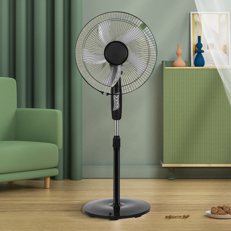 跨境外贸专供电风扇家用定时摇头立式风扇办公室大风力落地扇厂家