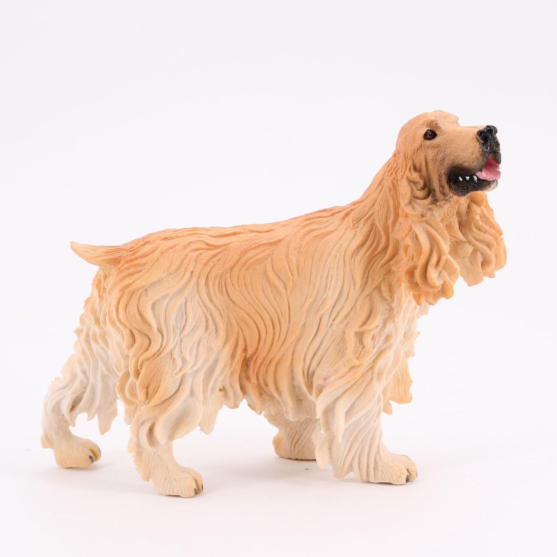 跨境仿真实心动物狗模型美国可卡犬牧羊犬威玛猎犬大丹犬模型摆件