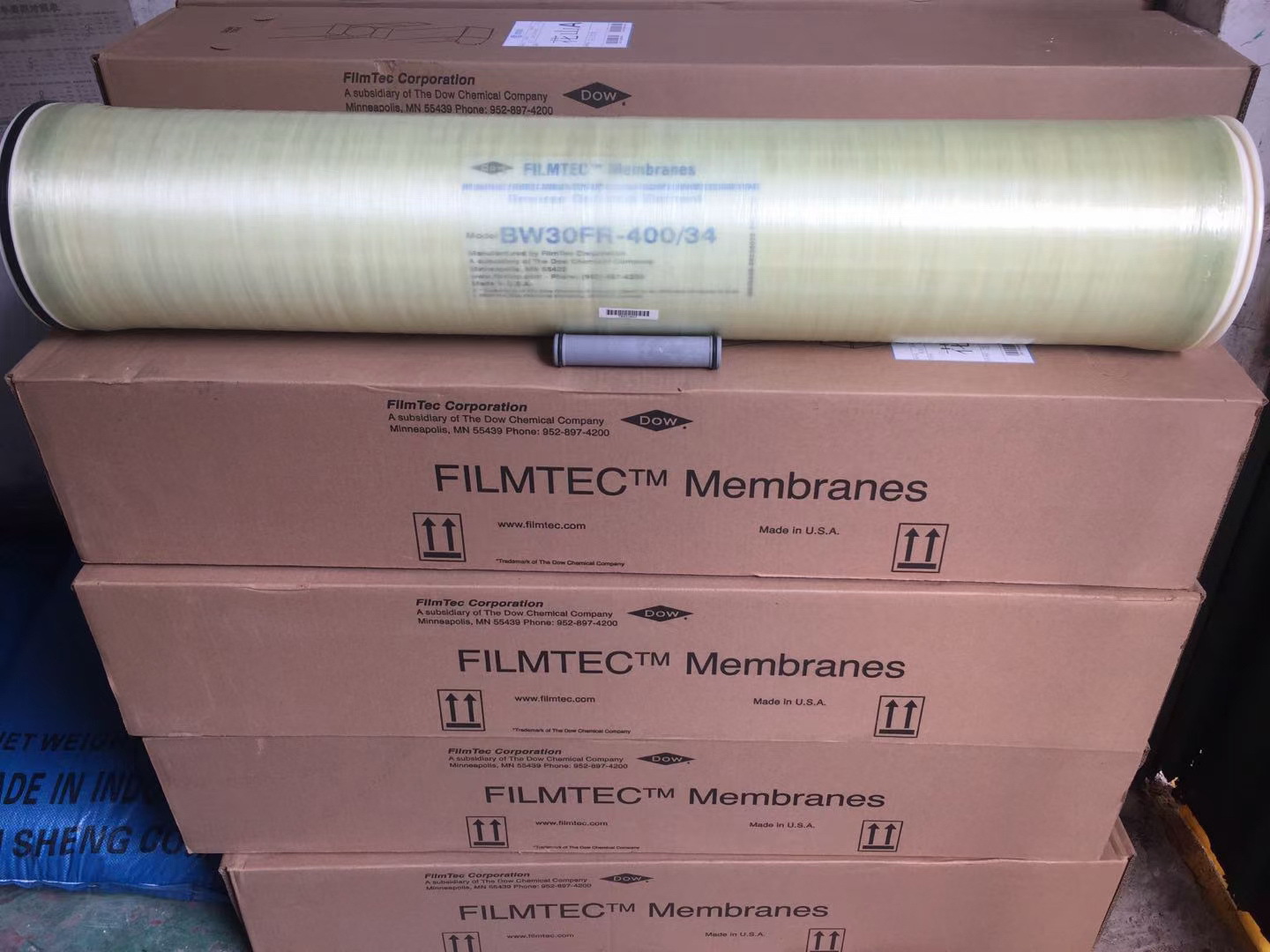 bw30-4040ro反渗透膜 美国陶氏反渗透膜 4寸纯水ro纯水过滤膜