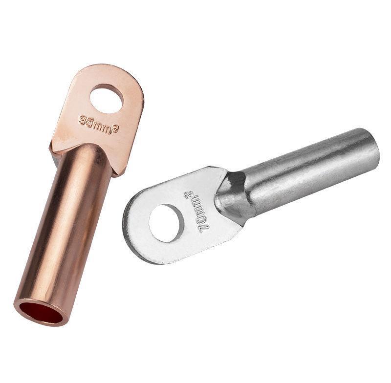 dt-35a级铜鼻子镀锡接线端子紫铜线耳16平方 25平方电线电缆接头