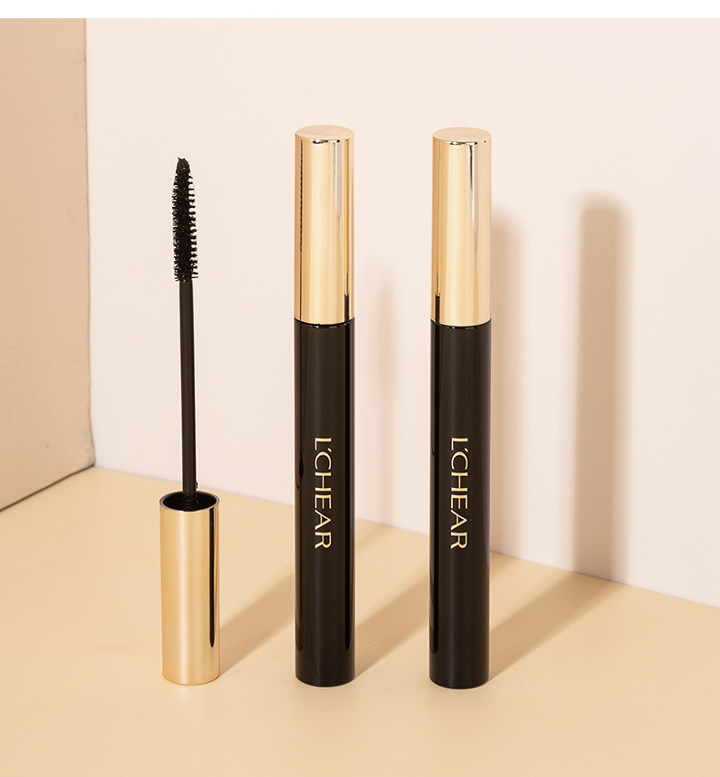 蕾琪定型不易晕染持久浓密纤长睫毛膏新手自然卷翘防水防汗打底膏