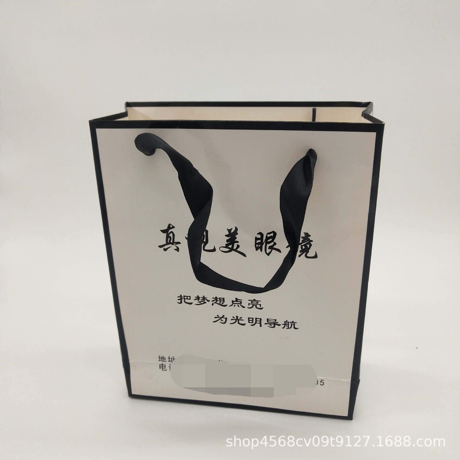 厂家定制礼品牛皮纸手提袋通用包装袋无纺布袋眼镜店手提袋眼镜袋