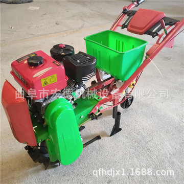 汽油柴油小型施肥机 小麦大豆精播机 独轮玉米播种机-阿里巴巴