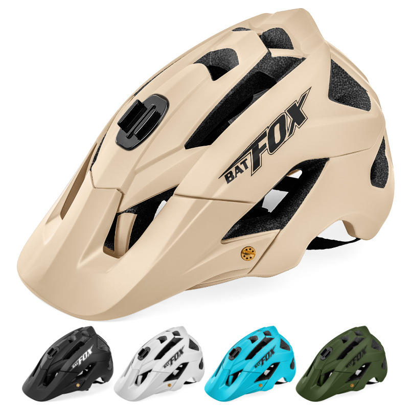 batfox 自行车头盔 骑行山地车单车头盔 越野滑板头盔安全帽5002g