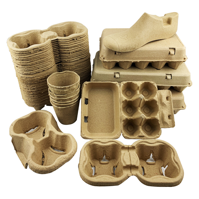 纸浆塑模蛋托纸托包装塑模蛋托工厂生产批发瓦能纸浆成型厂家批发