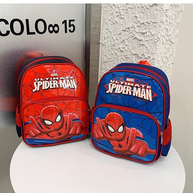 Children's Schoolbag Kindergarten Backpack Boys 3-4-5-6 Years Old Boy and Girl Baby Cartoon Spider-Man Backpack
