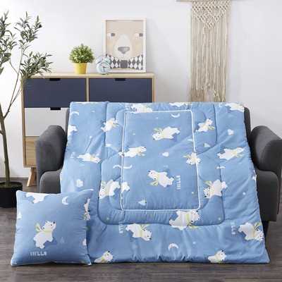 Pillow and Quilt Dual-Use Two-in-One Multifunctional Air Conditioner Quilt Cartoon Car Sofa Blanket Cushion Afternoon Nap Pillow Generation