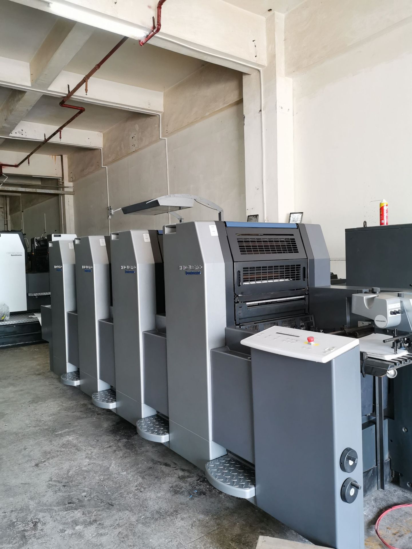 转让海德堡sm52-4六开四色高配印刷机