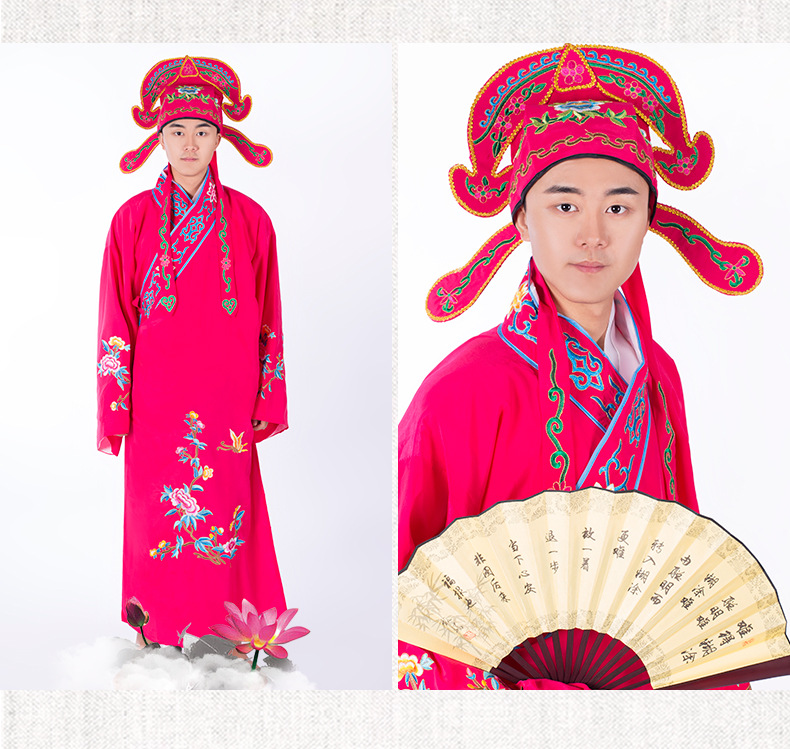 江南四大才子古装服装唐朝古装戏服男士舞台道具演出服状元服批发