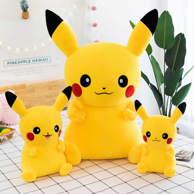 Internet Celebrity Pikachu Plush Toy Soft Toy Children's Pillow Pocket Elf Girls' Gifts Ragdoll Gifts