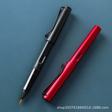 钢笔式毛笔升级款软笔便携狼毫小楷软头笔可加墨抄经书法笔秀丽笔