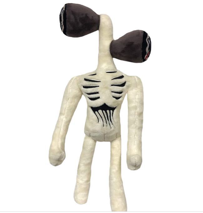 新品siren head警笛头毛绒玩具黑猫恐怖玩偶公仔汽笛人厂家直销