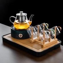 器煮茶壶煮茶炉玻璃茶壶烧水壶家用小型黑晶炉养生壶2024新款