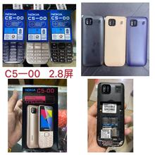 工厂批发C5-00手机 2.8屏铝合金壳多国语言  BM10 Y6外文手机