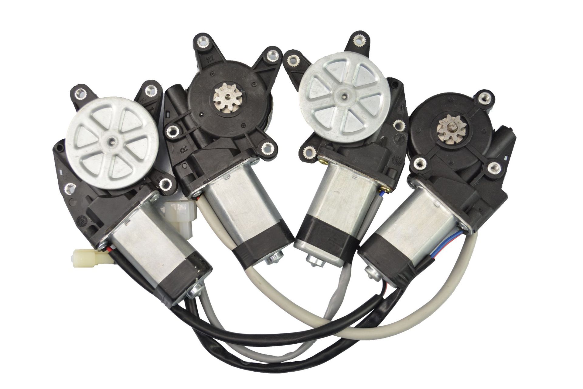 汽车玻璃升降器电机马达12v24v电动车窗摇窗机马达配件升窗器带齿