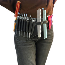跨境专供发型师剪刀腰包挎包美发工具收纳包