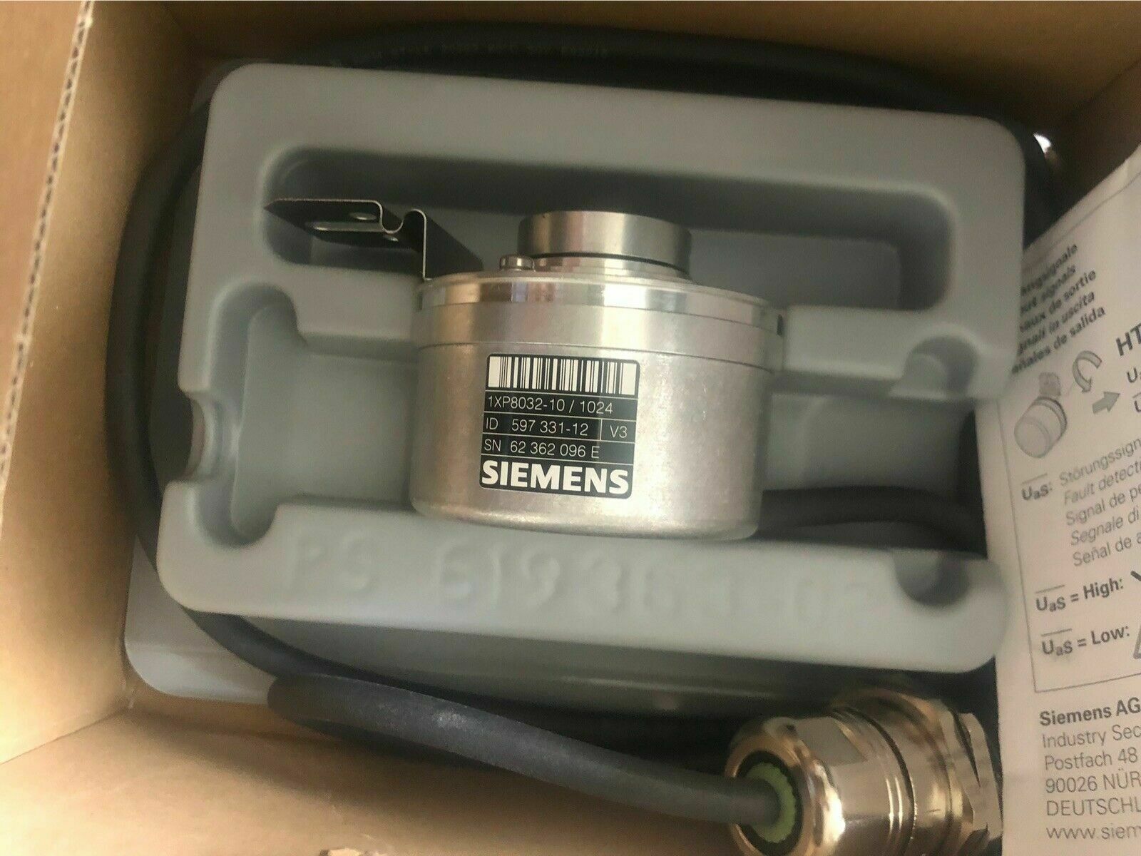 全新正品 1xp8032-10 1024 西门子编码器