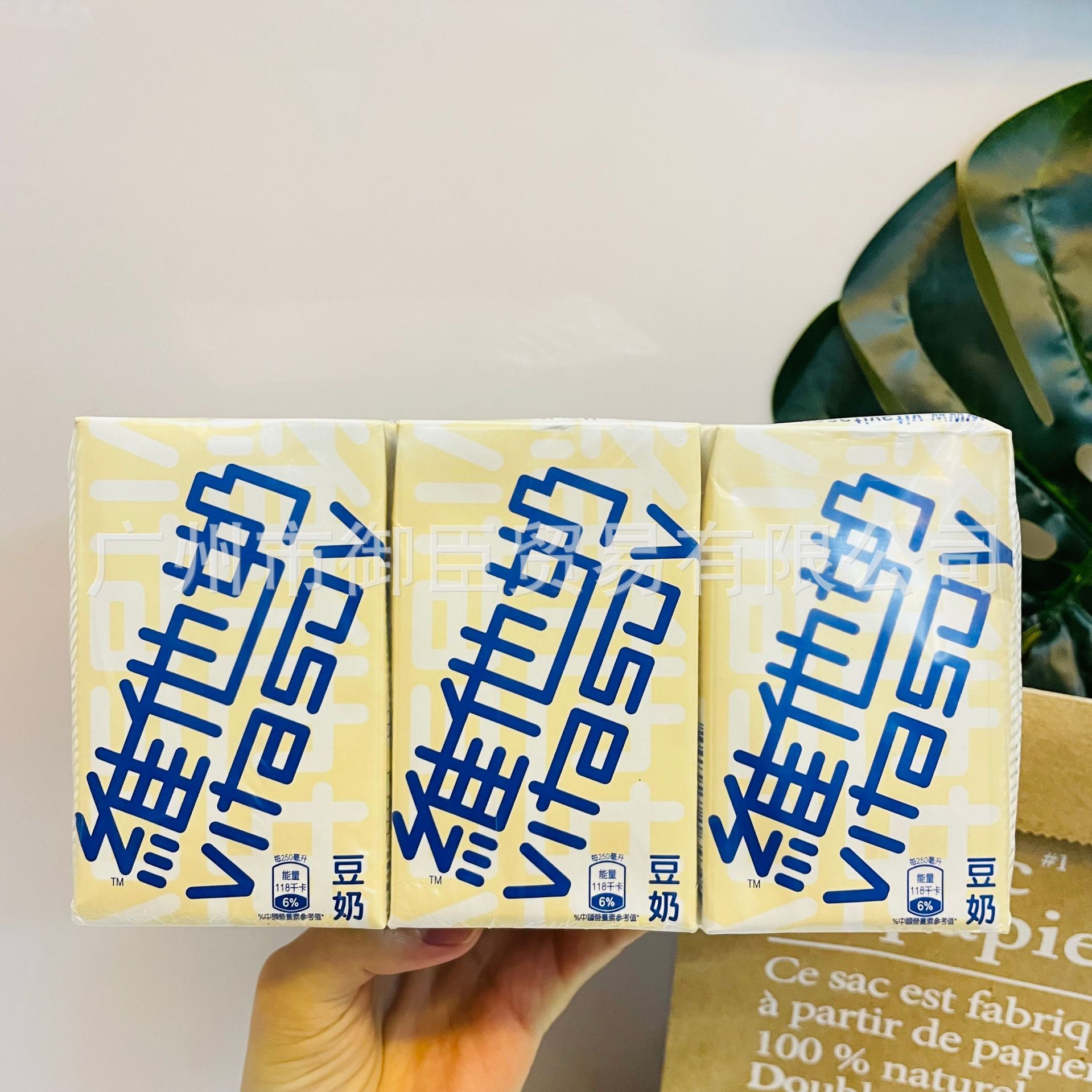 批发 香港原装 vitasoy维他豆奶营养大豆儿童早餐奶250ml1箱24盒