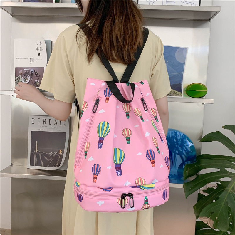 Spring 2022 Lulu Yoga Bag Dry Wet Separation New Independent Shoe Warehouse Multi-Functional Large Capacity Fitness Double