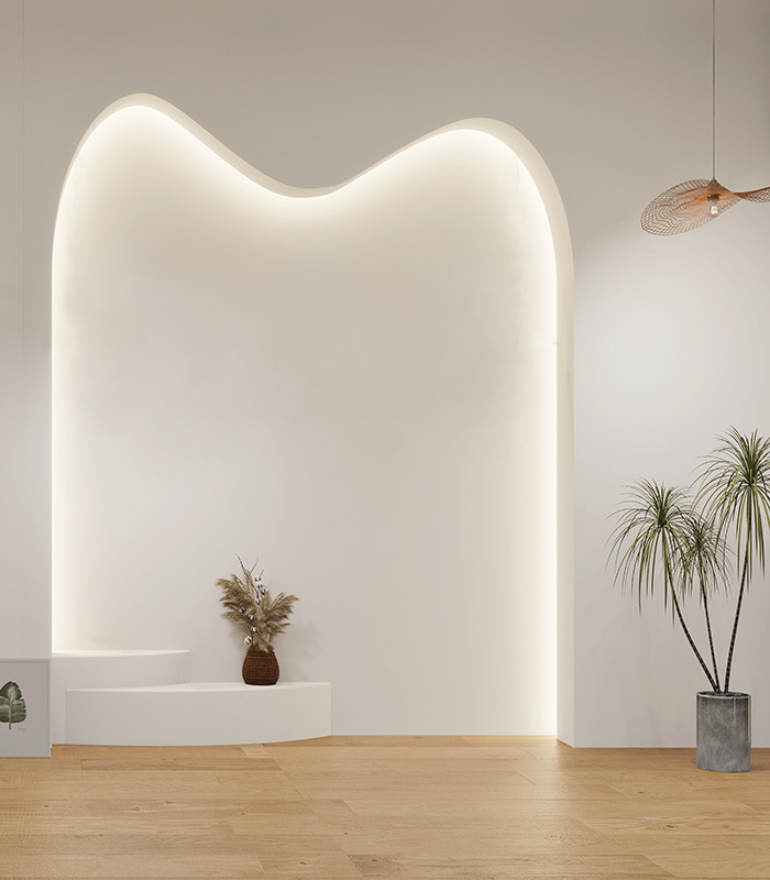 新春季主直播带货背景布3d立体北欧风网红服装大气内简约拍照ins