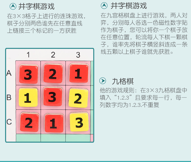 磁性数独游戏棋盘儿童阶梯入门九宫格小学生益智逻辑思维训练玩具