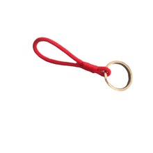欧美跨境电商新款米兰绳手工编织手链车钥匙扣圈环男女包挂绳