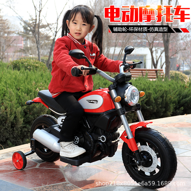 Children's Electric Motor Baby's Toy Car Electric Car Stroller Tricycle Novelty Toy Luminous Bicycle