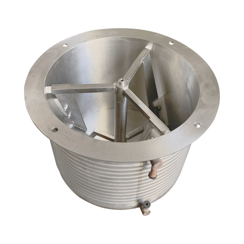 生产定制冰淇淋机配件 立式搅拌机 食物级不锈钢料斗混料机混合机