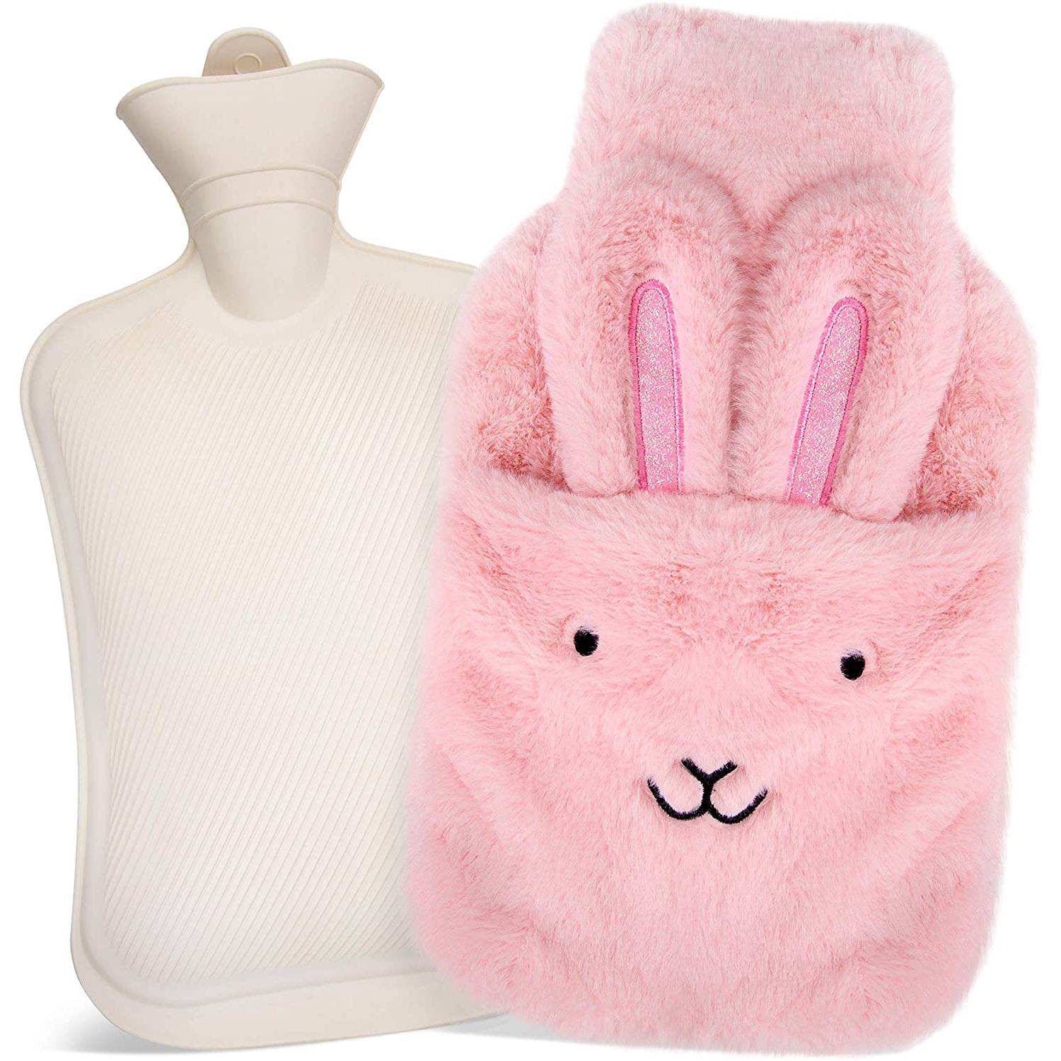 可爱卡通造型注水热水袋 少女心学生便携暖身迷你暖手袋 暖手宝