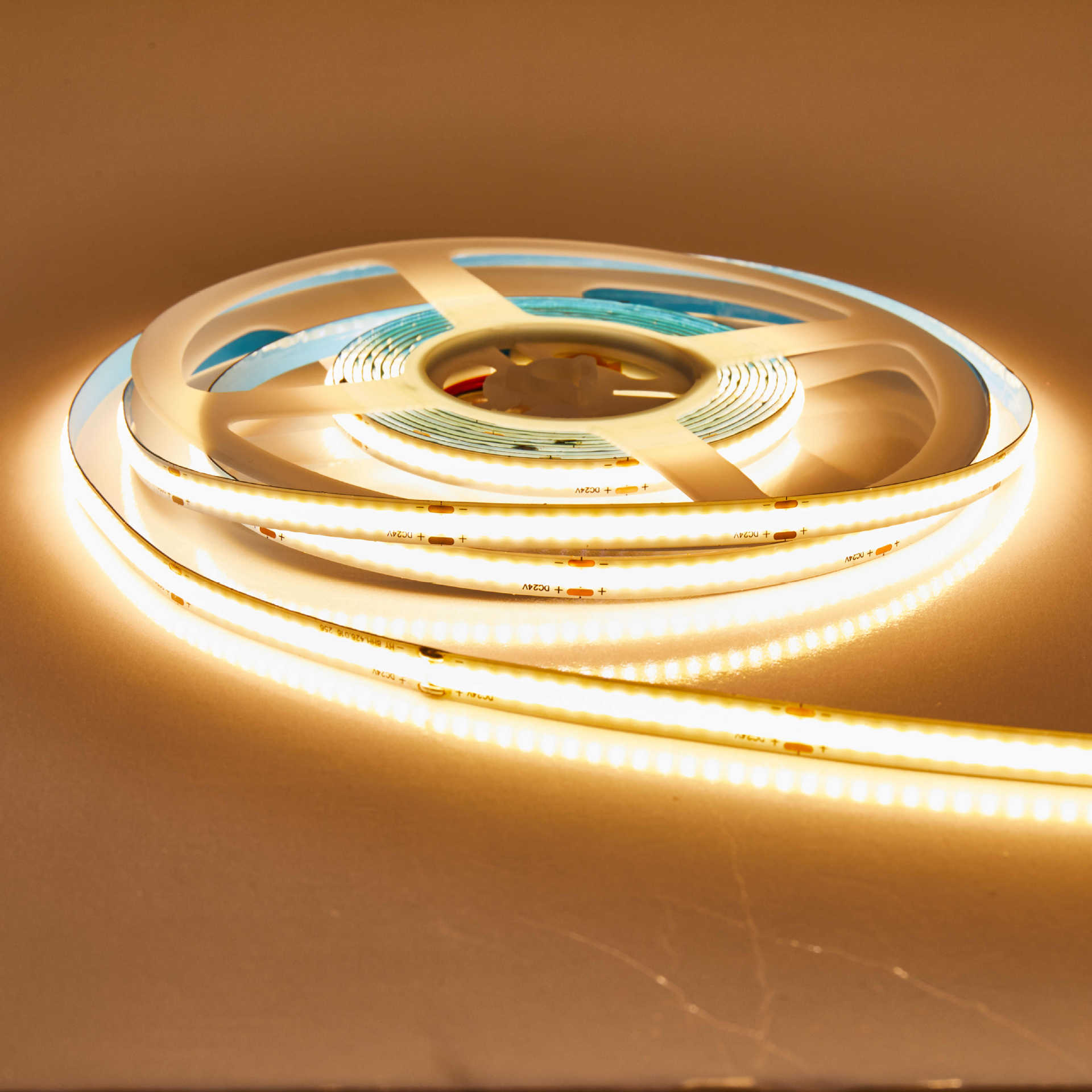 cob软灯带12v24vled柔性倒装芯片软灯条 柔性pcb板衣柜背景墙照明