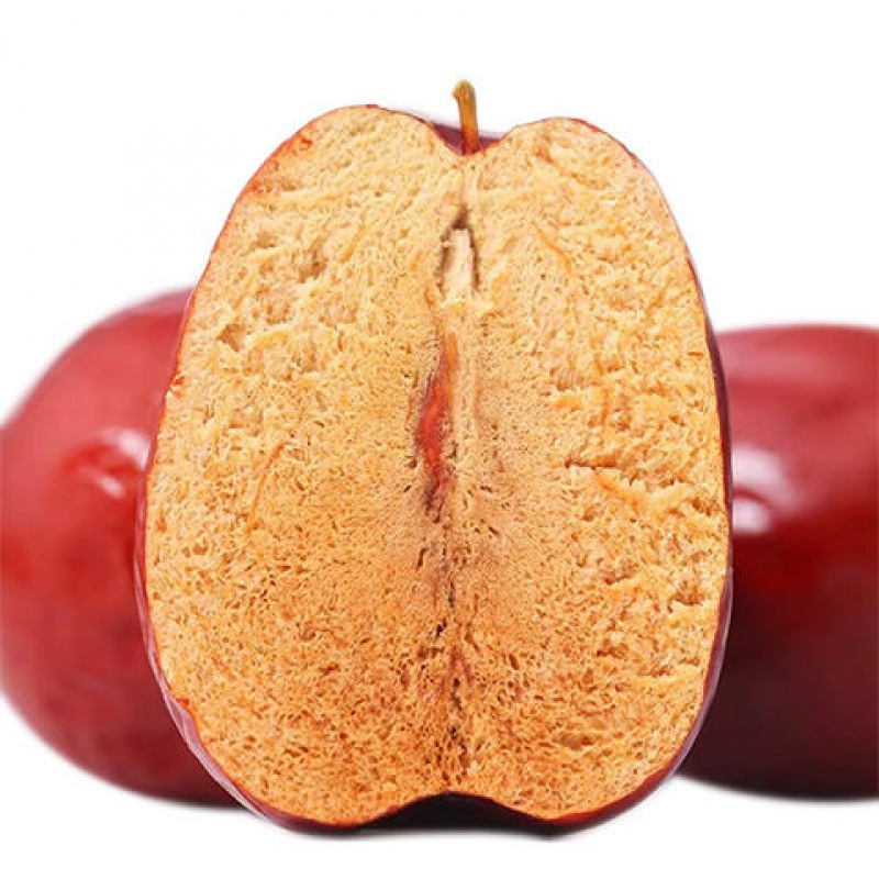 红枣新疆大红枣特产500g泡水生吃熬粥零食肉枣和田新大零食吃批发