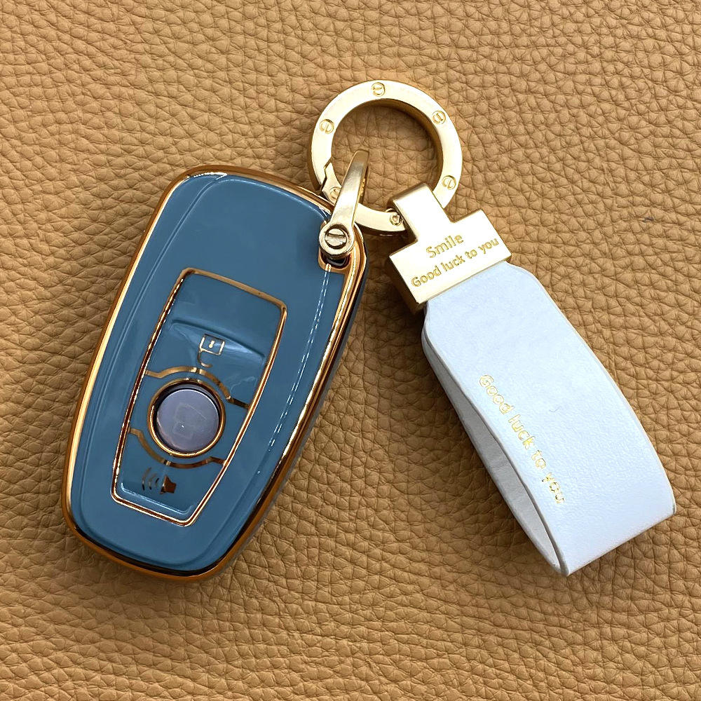 适用于长城哈佛汽车车钥匙套长城c50金边款保护套全包车用钥匙包