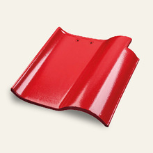 九方西瓦琉璃瓦屋顶陶瓷瓦片310x310朱砂红佛山高级别墅园林瓦