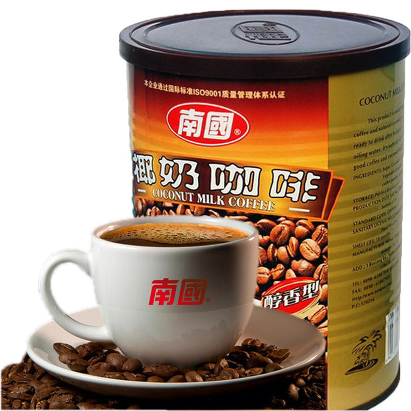 海南特产南国椰奶咖啡袋装提神醒脑解困学生女士罐装速溶咖啡粉